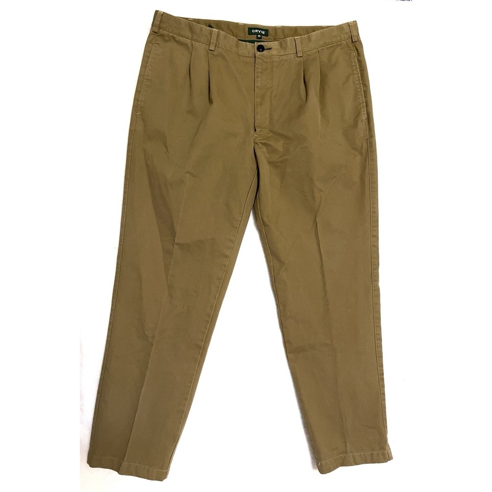 Orvis  Khakis Plain Front Pants Mens Size 40x 30